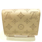 Louis Vuitton Mahina Leather Compact Wallet M62542