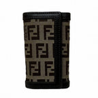 Fendi Zucca Canvas 6 Key Case 2292-8AP002
