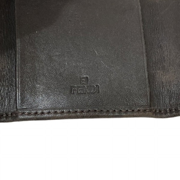 Fendi Zucca Canvas 6 Key Case 2292-8AP002
