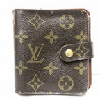 Louis Vuitton Monogram Compact Zip Wallet M61667