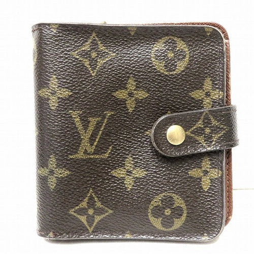 Louis Vuitton Monogram Compact Zip Wallet M61667