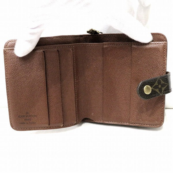 Louis Vuitton Monogram Compact Zip Wallet M61667