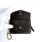 Louis Vuitton Leather Pochette Cles Coin Case