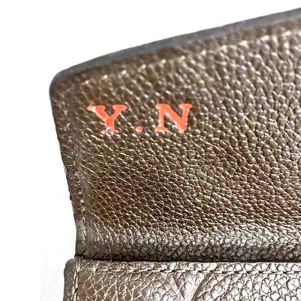 Louis Vuitton Leather Pochette Cles Coin Case
