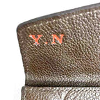 Louis Vuitton Leather Pochette Cles Coin Case
