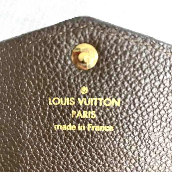 Louis Vuitton Leather Pochette Cles Coin Case
