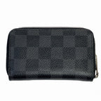 Louis Vuitton Damier Graphite Zippy Coin Purse N63076
