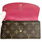 Louis Vuitton Monogram Emilie Wallet M60136