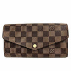 Louis Vuitton Damier Portefeuille Sarah Rose Ballerine Wallet N60114