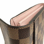 Louis Vuitton Damier Portefeuille Sarah Rose Ballerine Wallet N60114