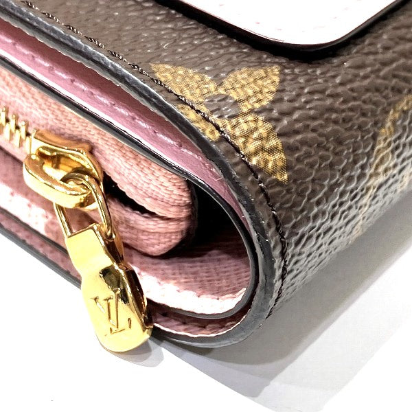 Louis Vuitton Monogram Juliette Rose Ballerine Wallet M80973