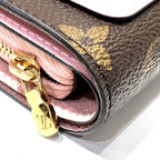 Louis Vuitton Monogram Juliette Rose Ballerine Wallet M80973