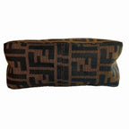 Fendi Zucca Nylon Leather Cosmetic Pouch