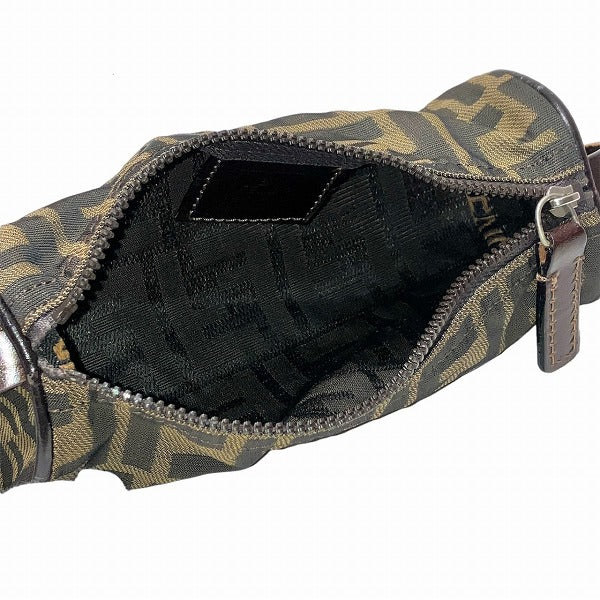 Fendi Zucca Pouch Pen Case Makeup Bag