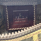 Fendi Zucca Pouch Pen Case Makeup Bag