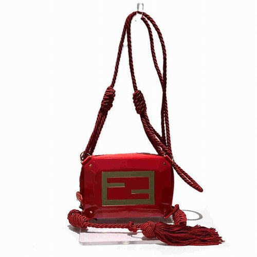 Fendi 2WAY Bag Satin Plastic 8BK062