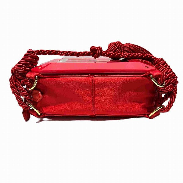 Fendi 2WAY Bag Satin Plastic 8BK062