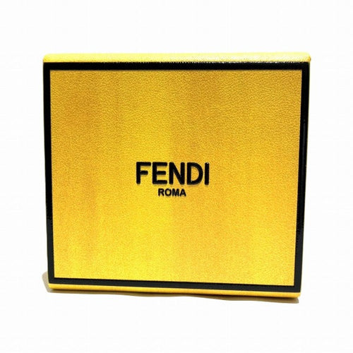 Fendi Leather Box Charm Key Holder