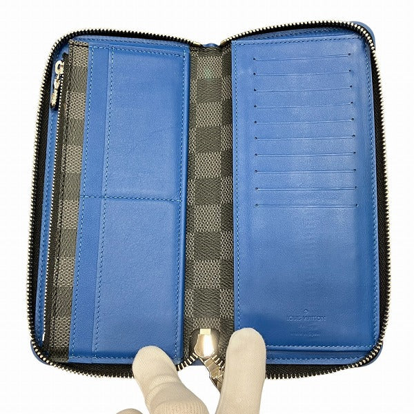 Louis Vuitton Zippy Wallet Vertical Damier Graphite Wallet