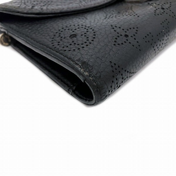 Louis Vuitton Mahina Leather Amelia Wallet M95549 in Fair Condition