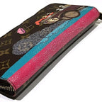 Louis Vuitton Monogram Ivasion Zippy Wallet M61360