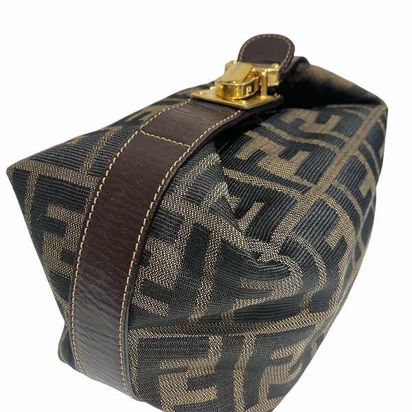 Fendi Zucca Vanity Pouch Handbag