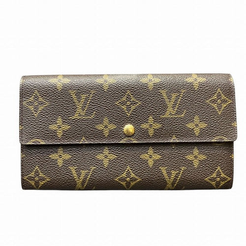 Louis Vuitton Pochette Portemonnaie Credit Monogram Long Wallet