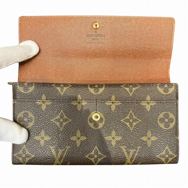 Louis Vuitton Pochette Portemonnaie Credit Monogram Long Wallet