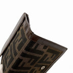 Fendi Zucca Compact Wallet Unisex