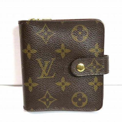 Louis Vuitton Monogram Compact Zip Wallet M61667