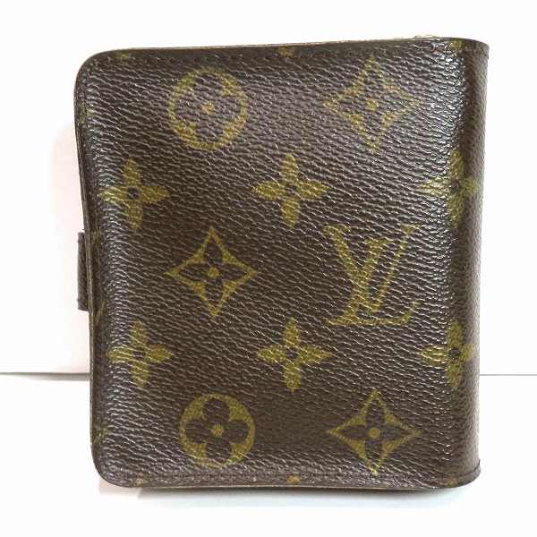 Louis Vuitton Monogram Compact Zip Wallet M61667