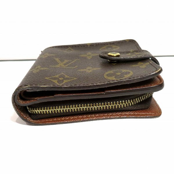 Louis Vuitton Monogram Compact Zip Wallet M61667