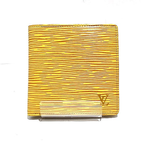 Louis Vuitton Epi Leather Bifold Wallet M63549 in New Condition