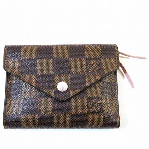 Louis Vuitton Damier Ebene Canvas Wallet N61700