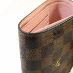 Louis Vuitton Damier Ebene Canvas Wallet N61700