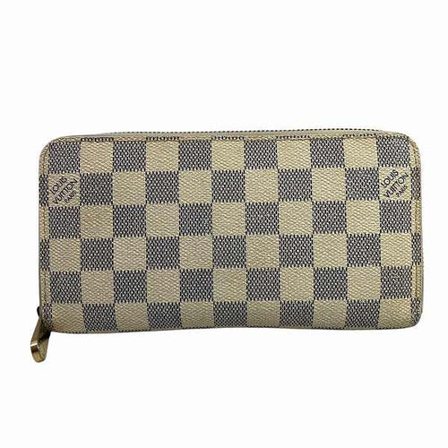 Louis Vuitton Zippy Wallet Damier Azur Long Wallet