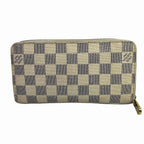 Louis Vuitton Zippy Wallet Damier Azur Long Wallet