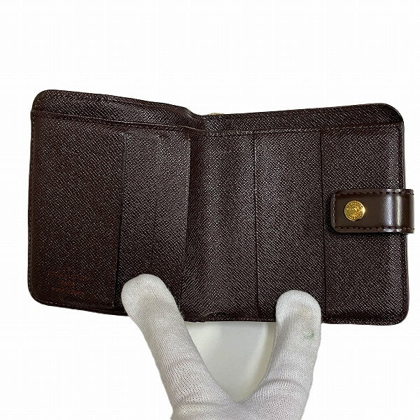 Louis Vuitton Damier Compact Zip Wallet N61668