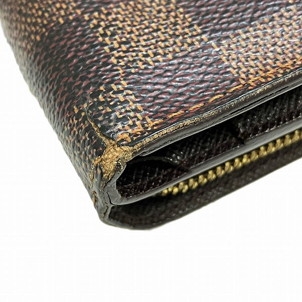 Louis Vuitton Damier Compact Zip Wallet N61668