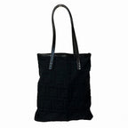 Fendi Superleggero Nylon Leather Tote Bag
