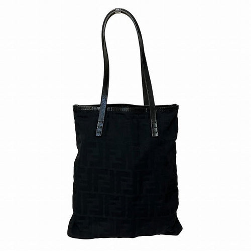 Fendi Superleggero Nylon Leather Tote Bag