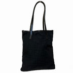 Fendi Superleggero Nylon Leather Tote Bag