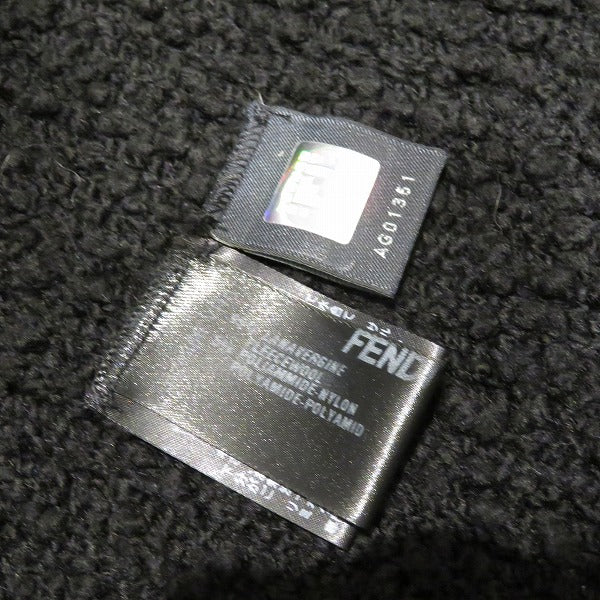 Fendi Wool Nylon Cape Shawl