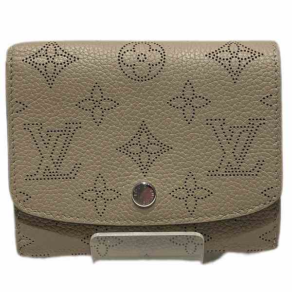 Louis Vuitton Mahina Leather Compact Wallet M62542