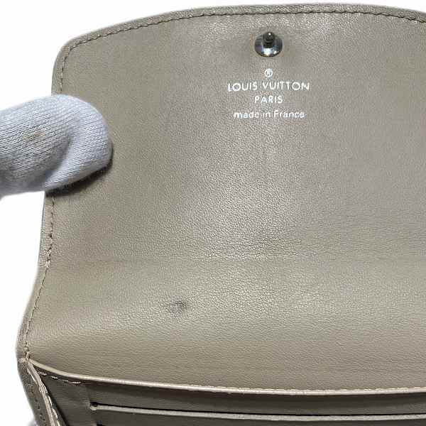 Louis Vuitton Mahina Leather Compact Wallet M62542