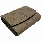 Louis Vuitton Mahina Leather Compact Wallet M62542