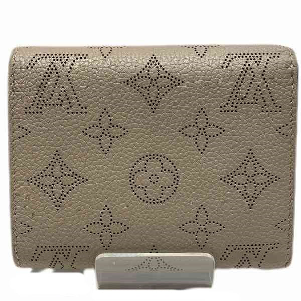 Louis Vuitton Mahina Leather Compact Wallet M62542