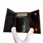 Fendi Zucca Canvas Leather Key Case