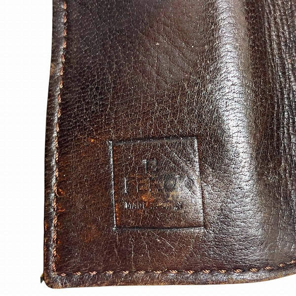 Fendi Zucca Canvas Leather Key Case