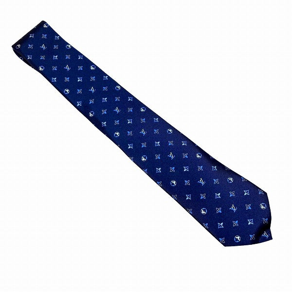 Louis Vuitton Monogram Silk Tie